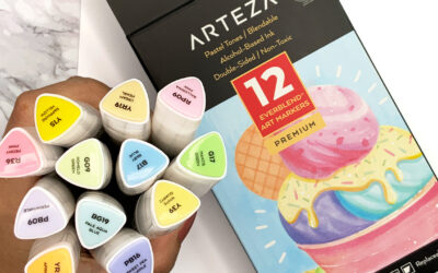 Arteza Everblend Art Markers – pastel set