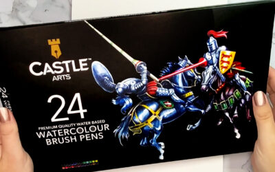 Castle arts watercolour brush pens test