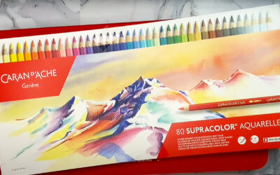 Supracolor aquarelle Caran D Ache watercolor pencils